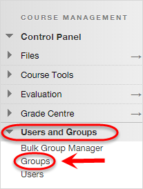 the groups tab is highlighted