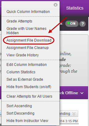 assignment file download button 