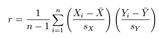Calculation formula for discrimination