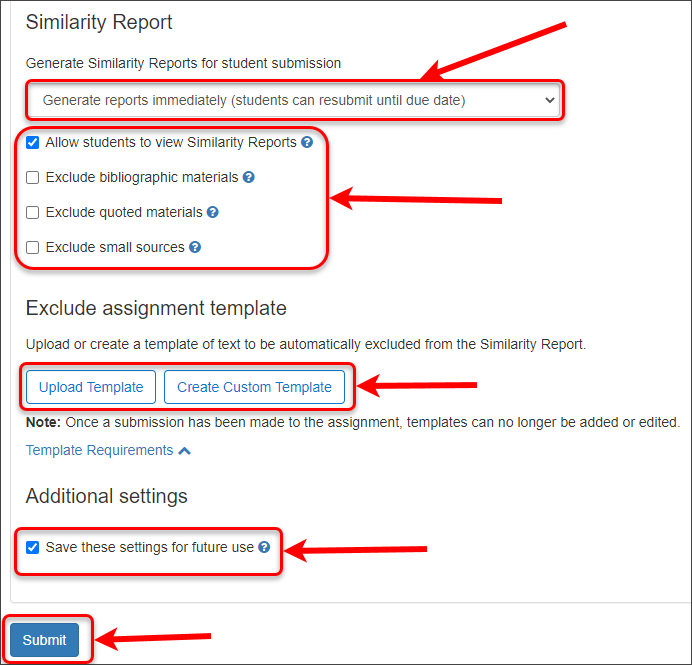 turnitin assignment post date