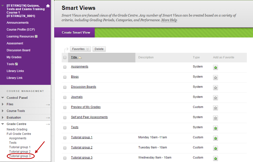view smart view page