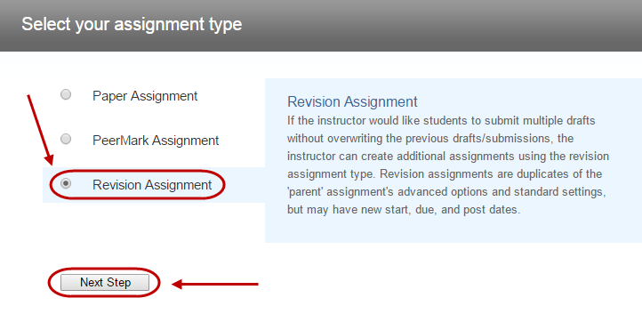 turnitin revision assignment