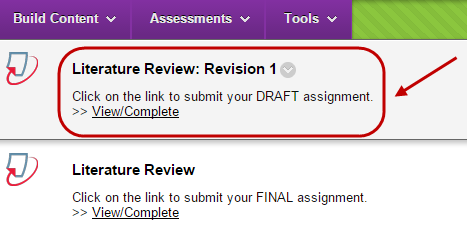 turnitin revision assignment