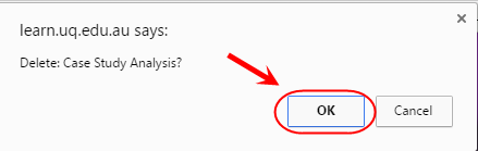 click on the ok button