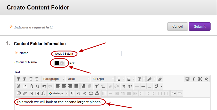 Create content folder setup 