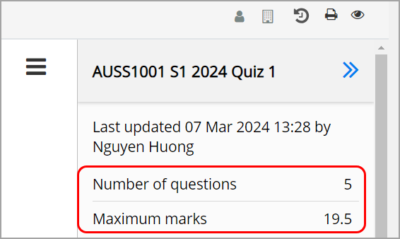 Sets Questions Instruments Create a Question Set (Ultra) - eLearning - University of Queensland