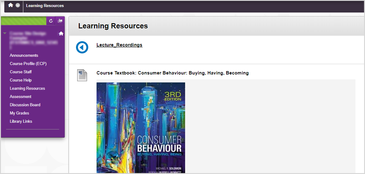 learning resources