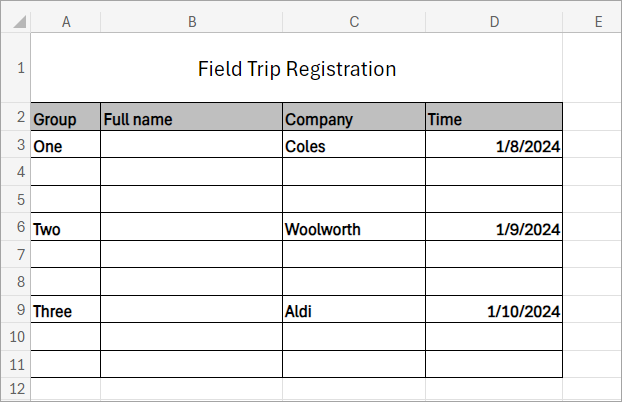 Excel workbook file is open