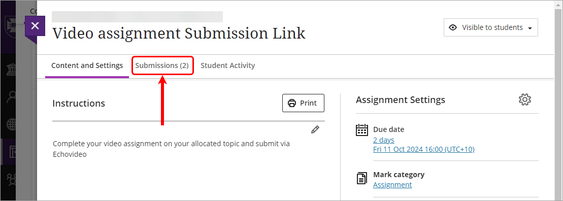 Submissions circled