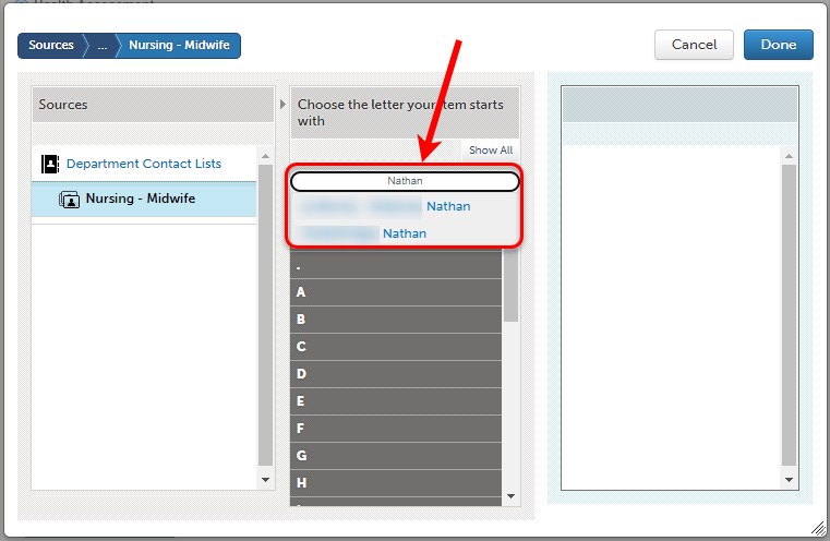 Supervisor name circled