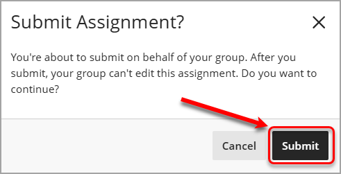 The submit button is circled