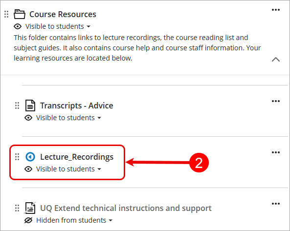 Lecture Recording circle