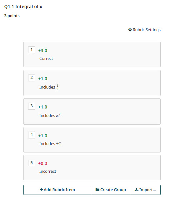 positive scoring select one