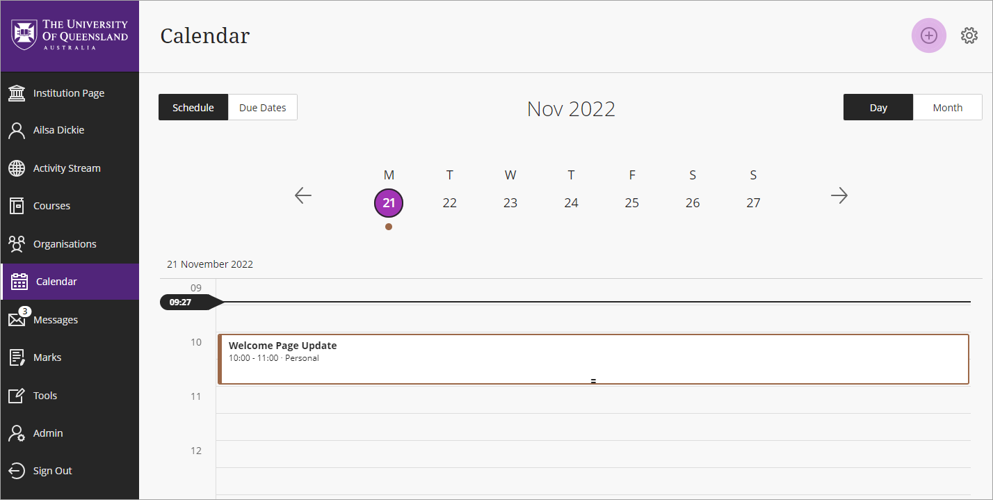 calendar