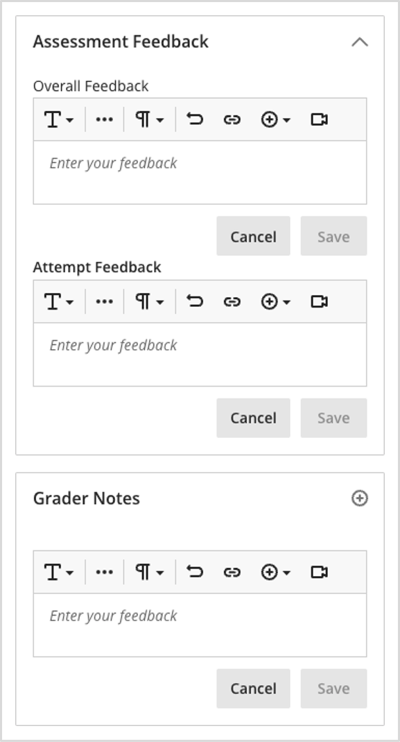 Grade notes updated