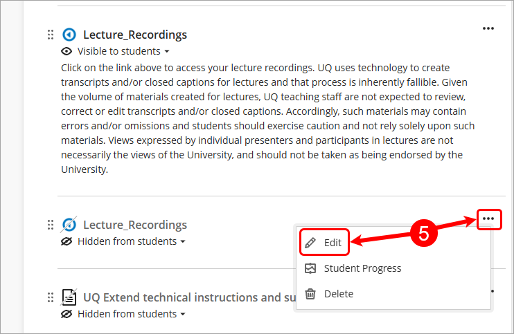Step 5 circled