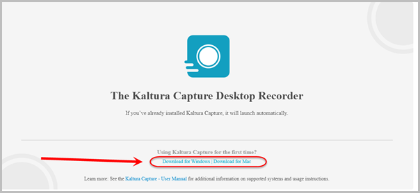 kaltura capture mac download