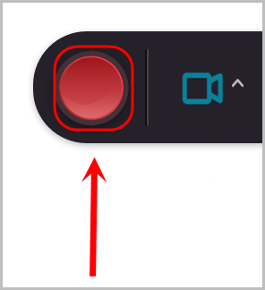 red record button