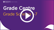 Grade Centre - Grade Schema 1-7