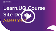 course guidelines assessment