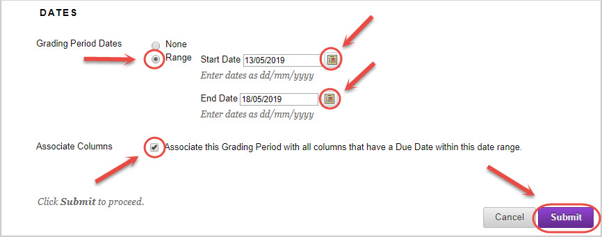 grading period settings