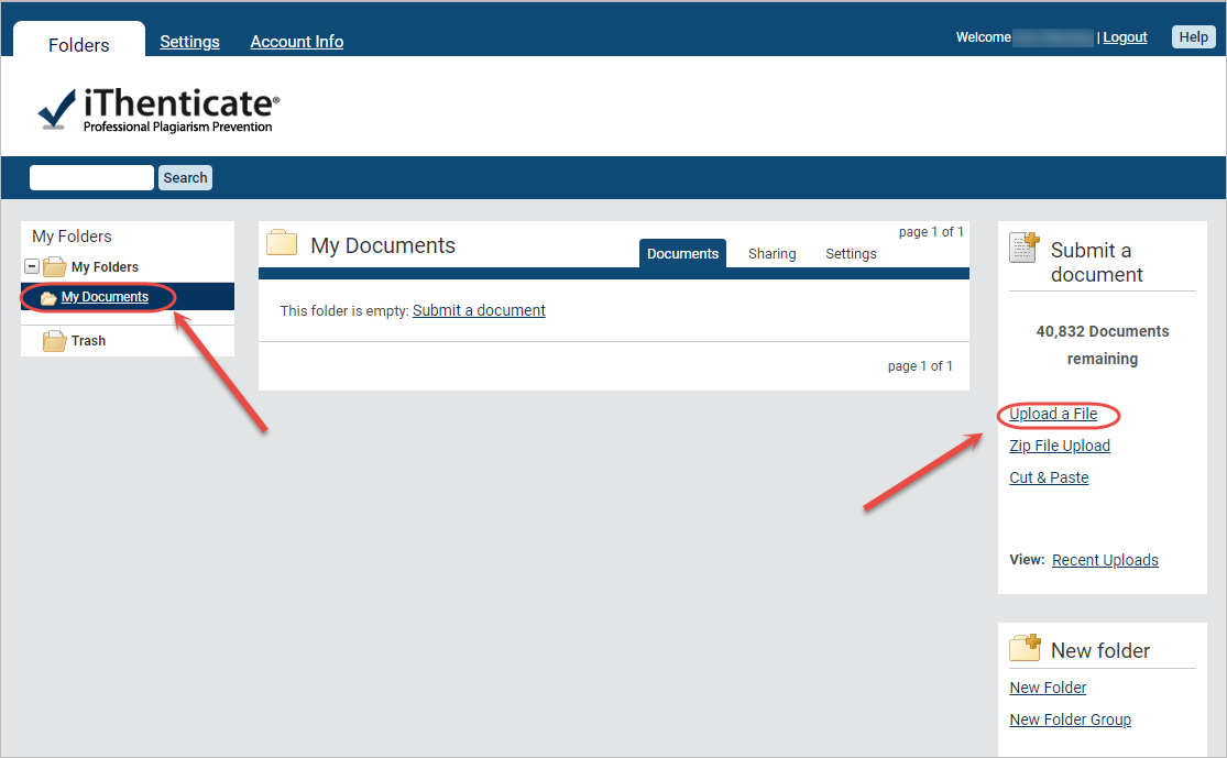 how to use csu ithenticate