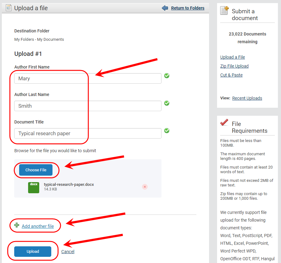 uic ithenticate instructions