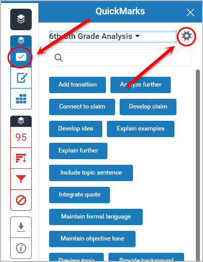 select quickmark manager