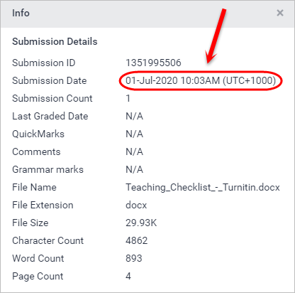 uq late submission penalty assignment