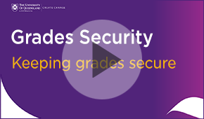 keeping grades secure