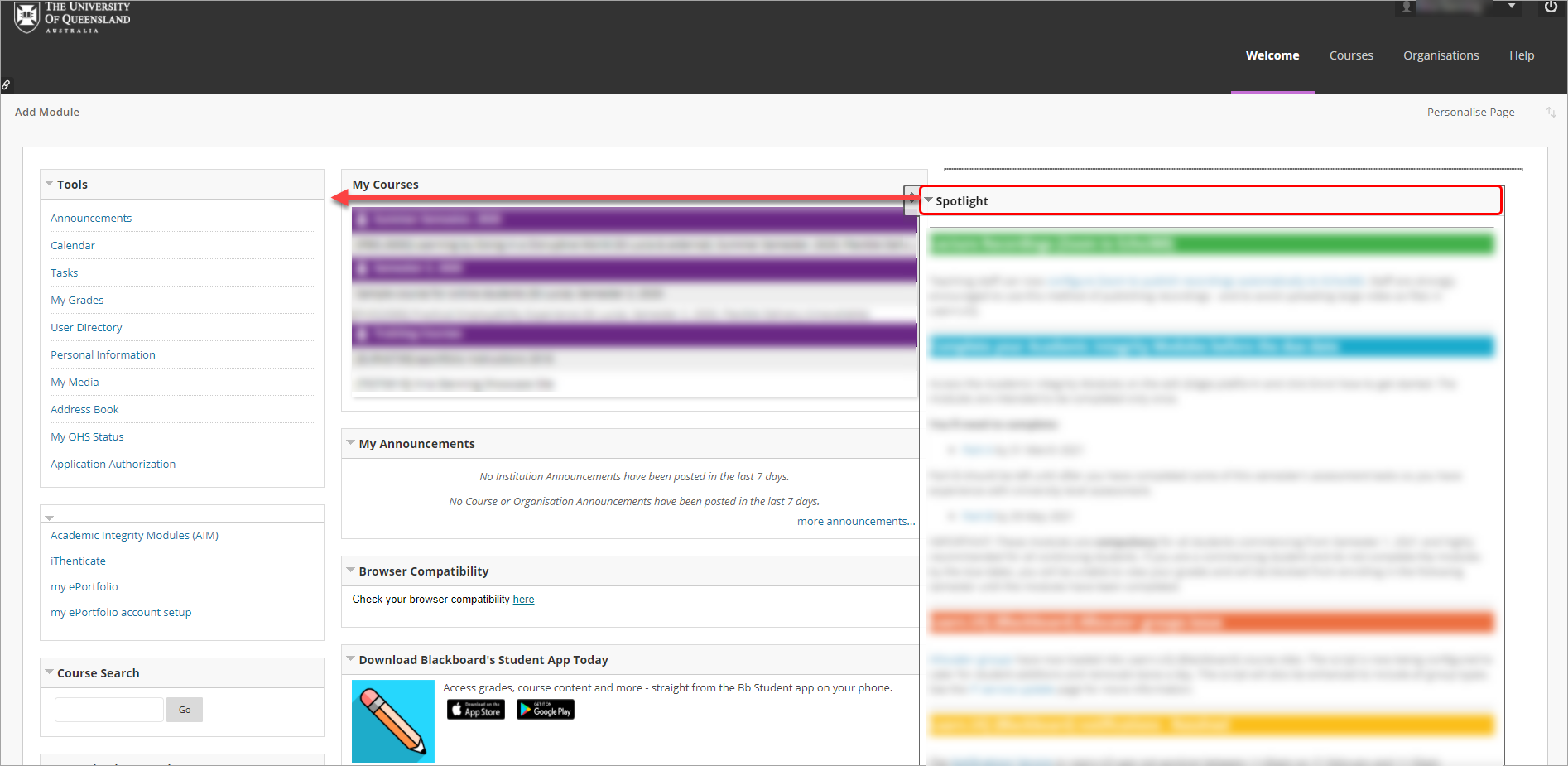 moving spotlight module