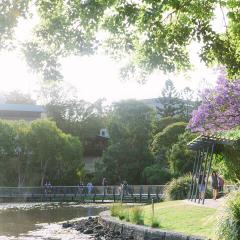 UQ Lakes bridge